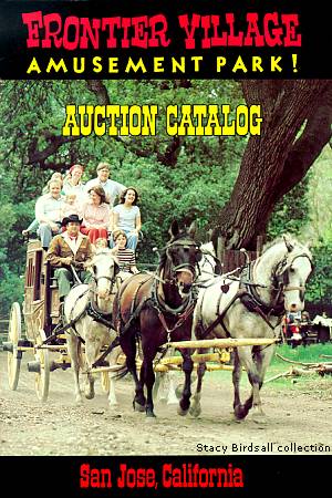 Vintage Frontier Village San Jose Amusement Park Admission Tickets 