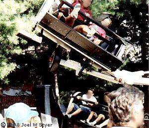 [Kennywood's Flying Coaster the "Kangaroo"]