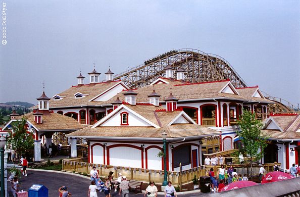 Ground view of station